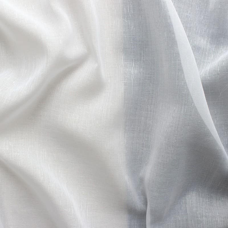 White polyester veil