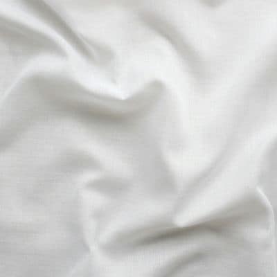 Witte katoen en polyester sluier