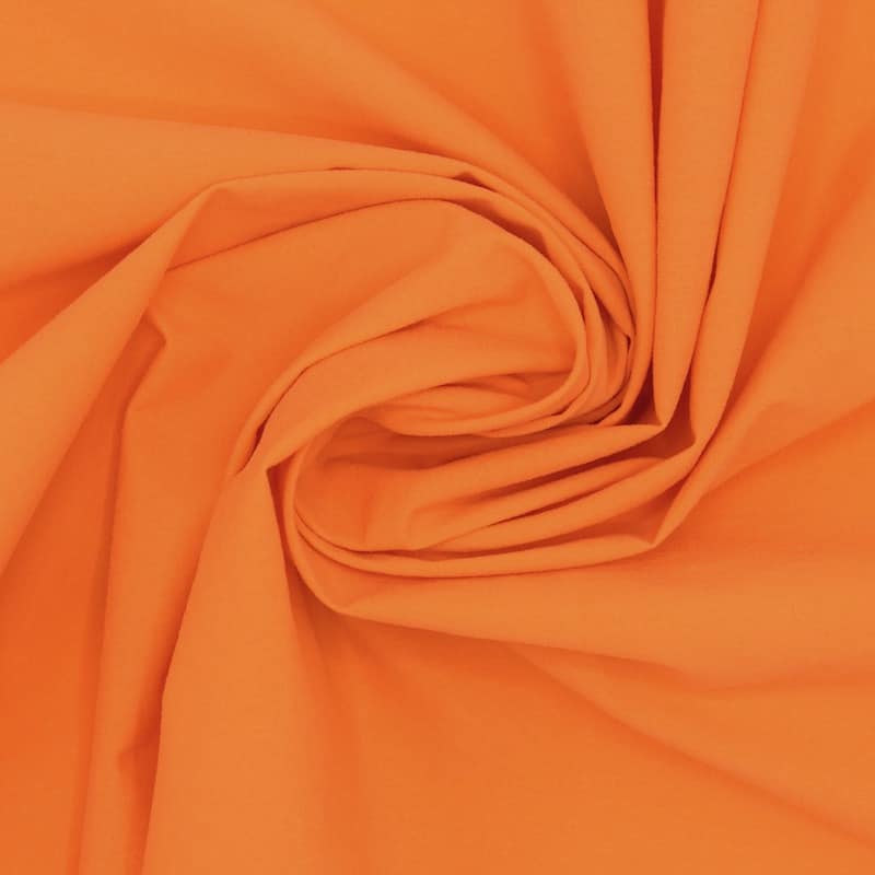 Tissu magic print poissons - orange