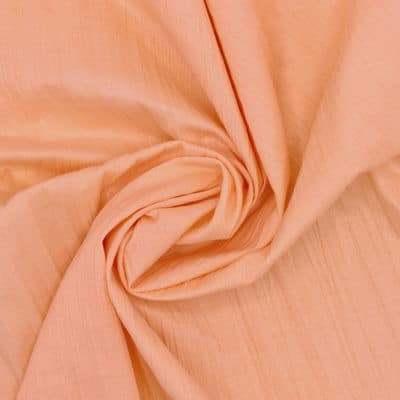 Fabric in polyester and cotton - salmon 