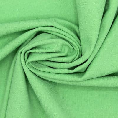 Tissu extensible uni - vert
