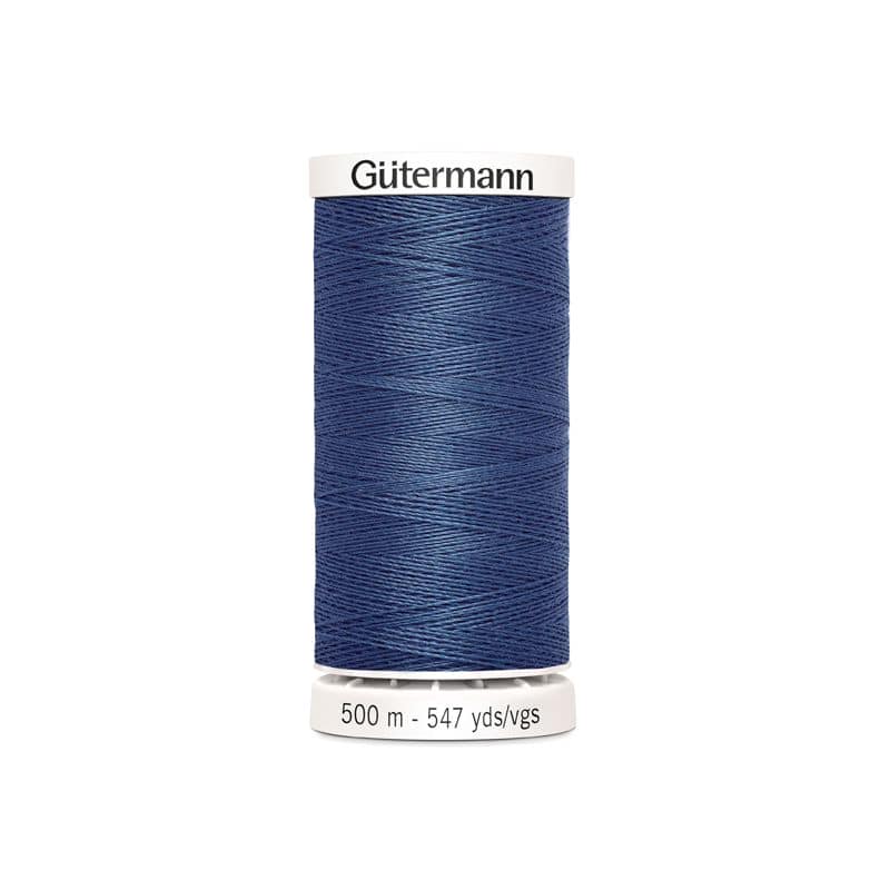 Fil à coudre bleu Gütermann 112