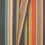 Outdoor fabric with multicolored stripes