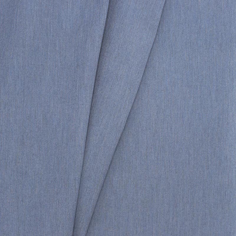 Plain outdoor fabric - denim blue 