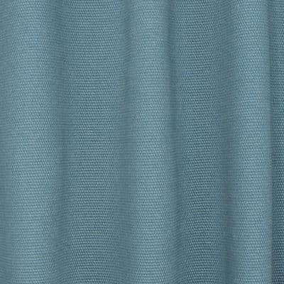 Tissu en coton uni bleu