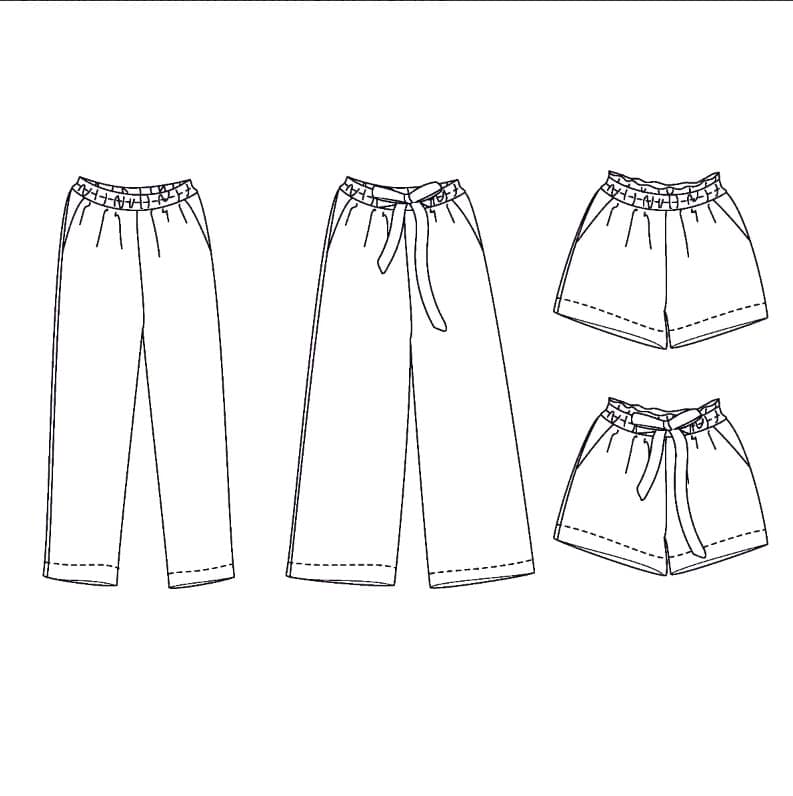 Pattern pants or short Singapour