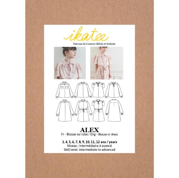 Pattern dress or blouse Alex