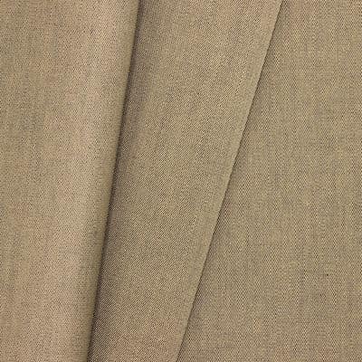 Coated outdoor fabric - plain cappuccino