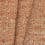 Jacquard fabric with loops - beige and rust-colored