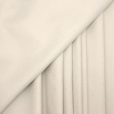 100% polyester ondoorschijnende tweezijdige stof -  wit 