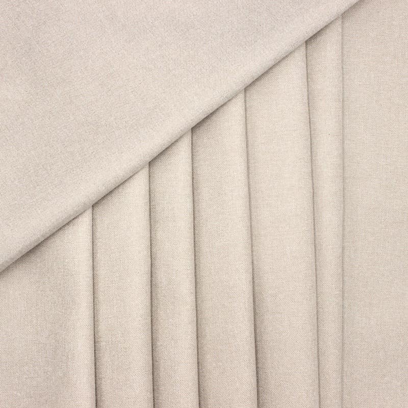 100% black out fabric double-sided - beige