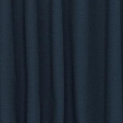 Upholstery fabric in mercerized cotton - navy blue 