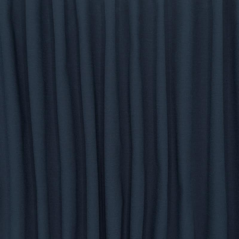 Upholstery fabric in mercerized cotton - navy blue 