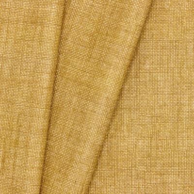 Plain coated cotton - mustard yellow