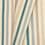 Striped coated cotton - beige and turquoise