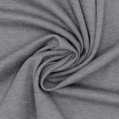 Plain Milano knit fabric - grey