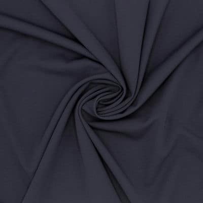Plain knit fabric - midnight blue 