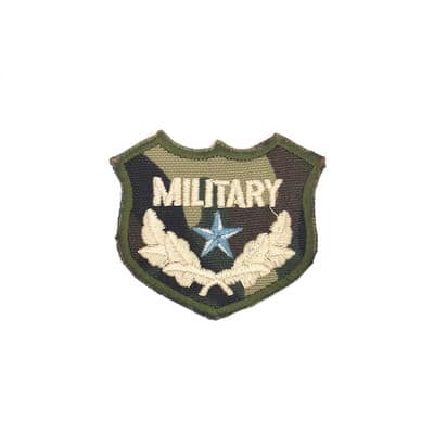 Iron-on military pattern