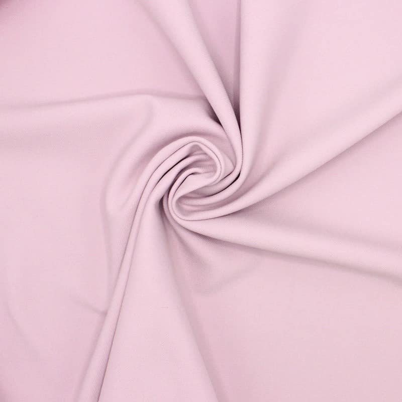 Twill lourd extensible - rose