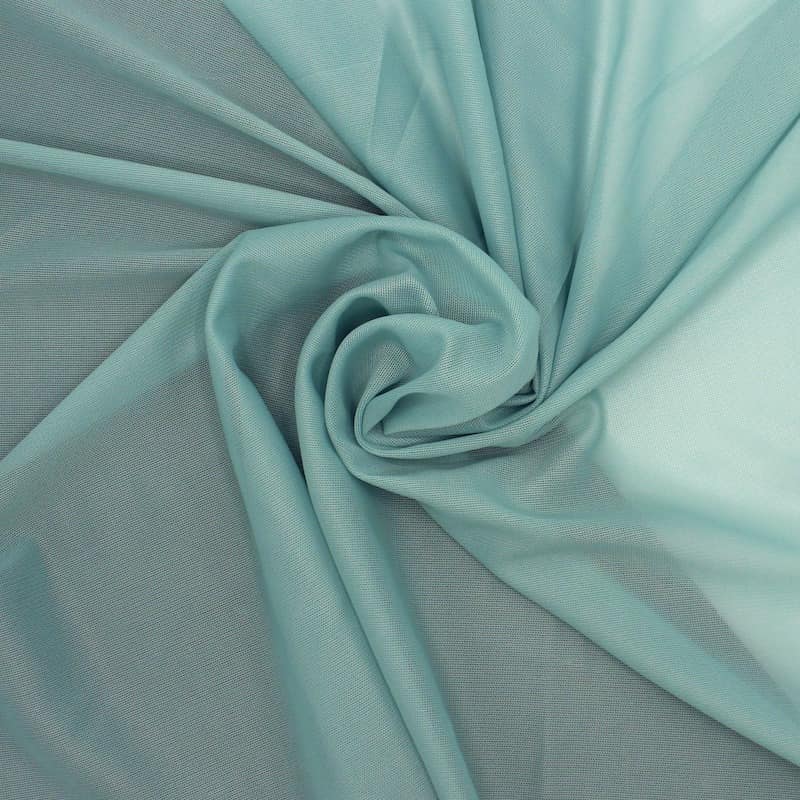 Knit polyester lining fabric - turquoise
