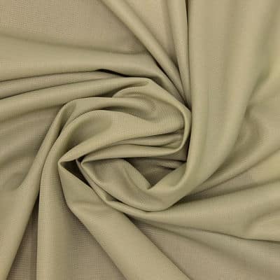 Knit polyester lining fabric - khaki