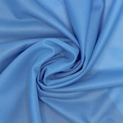 Doublure maille polyester - bleu