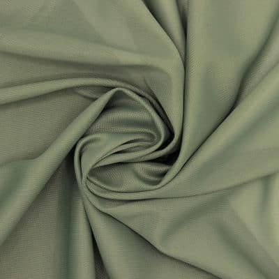 Knit polyester lining fabric - green 