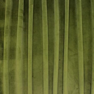 Velvet upholstery fabric - asparagus green 