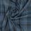 Checkered fabric 100% cotton - blue