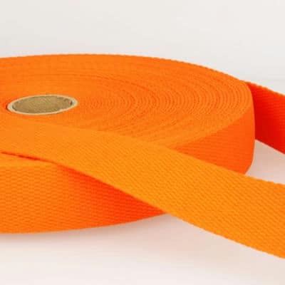 100% cotton strap - orange