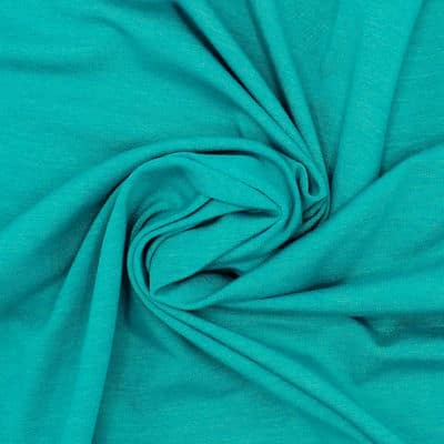 Tissu jersey uni - turquoise