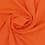 Plain viscose poplin fabric - orange