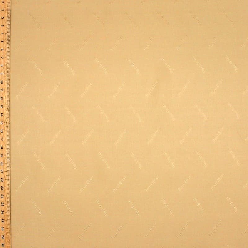 Cloth of 3m Jacquard lining fabric -  beige