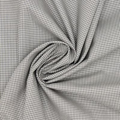 100% cotton fabric with rhombs - beige 