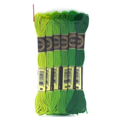 Embroidery thread - fir green