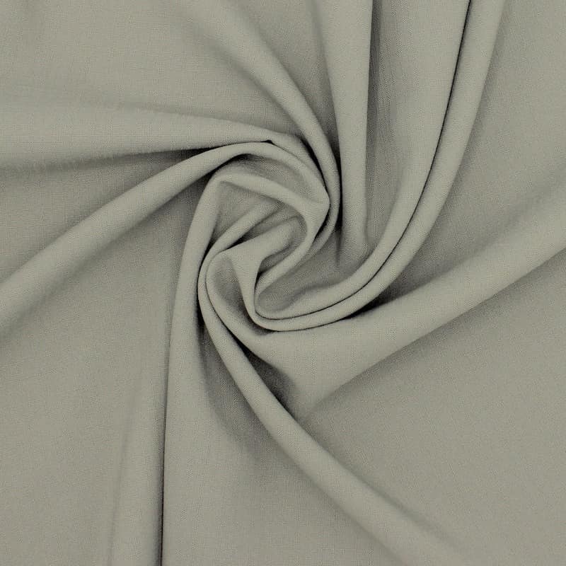 Flamed polyester fabric - khaki 