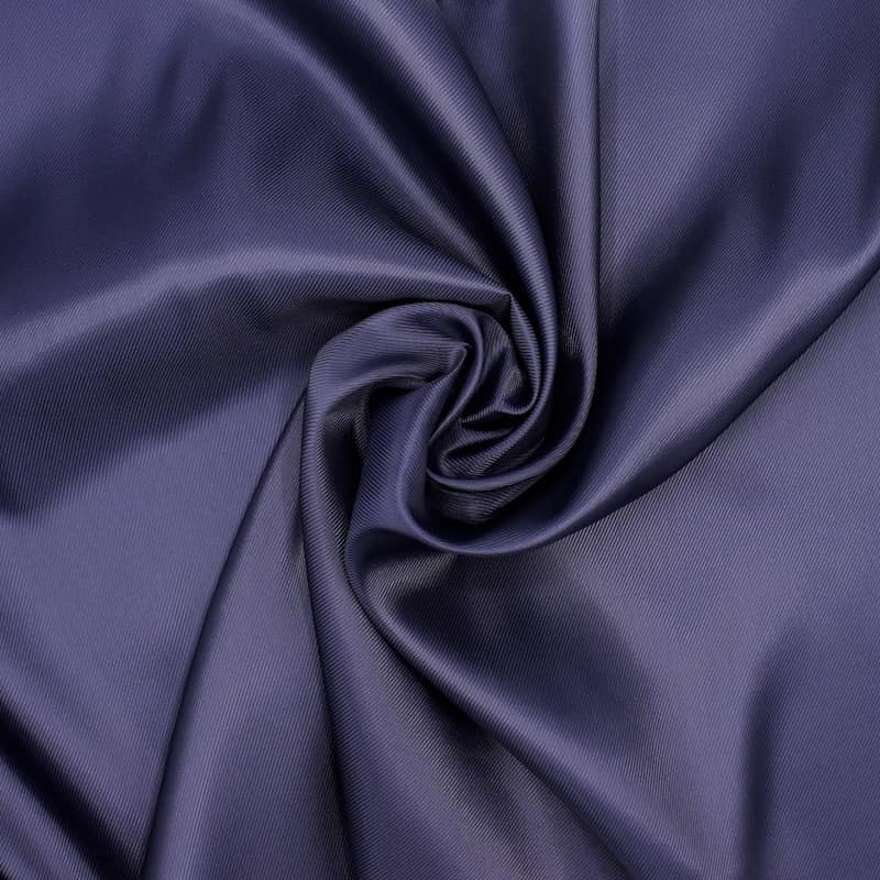 Twill lining fabric - navy blue 