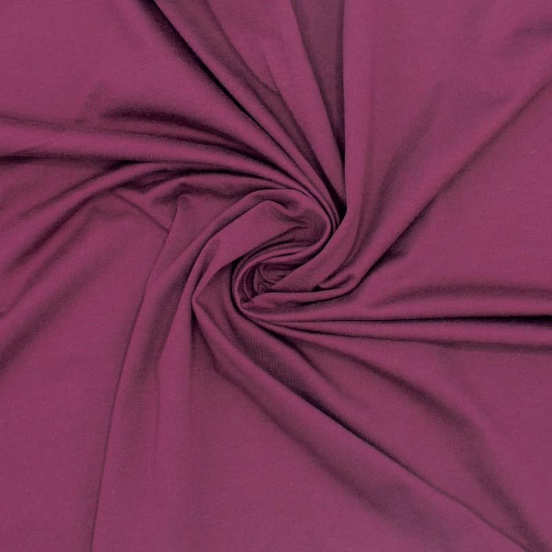 Cotton jersey fabric - purple 