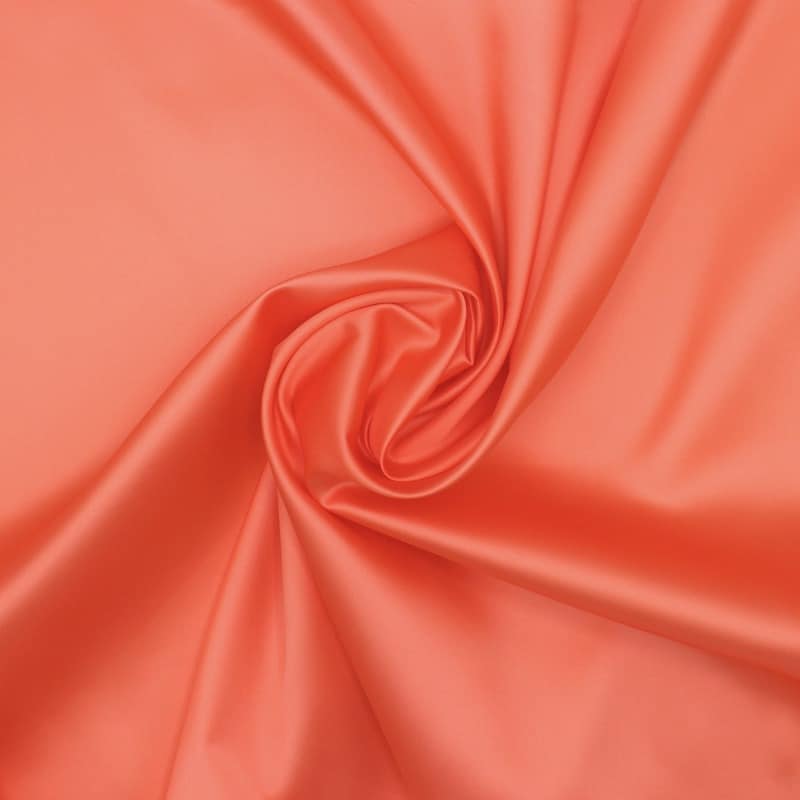 Satin lining fabric - orange 