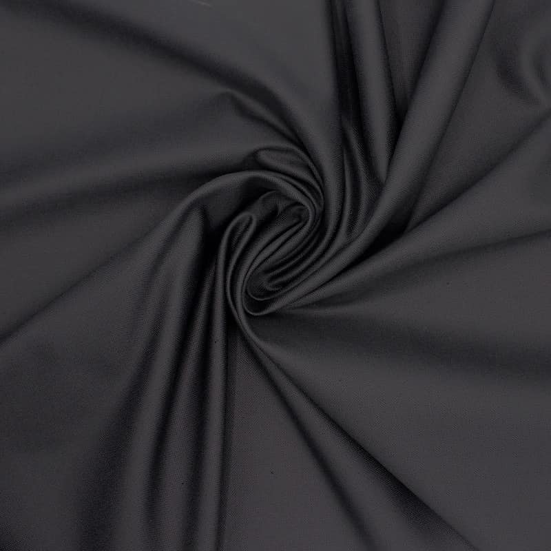 Toile coton et polyester- noir