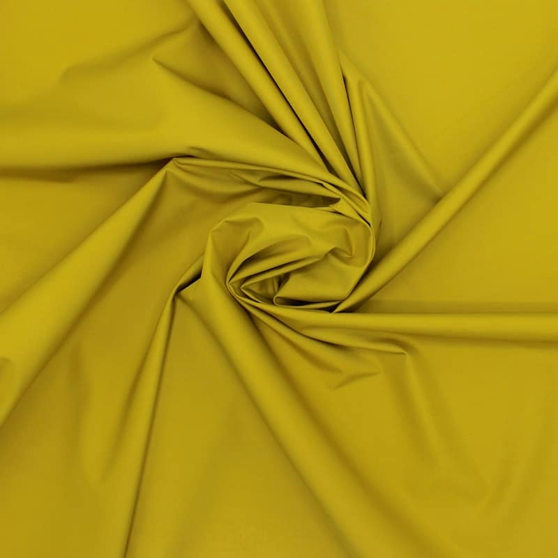 Microfiber fabric - mustard yellow 