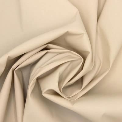 Tissu polyester imperméable - beige