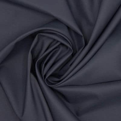 Microfiber fabric - plain navy blue 