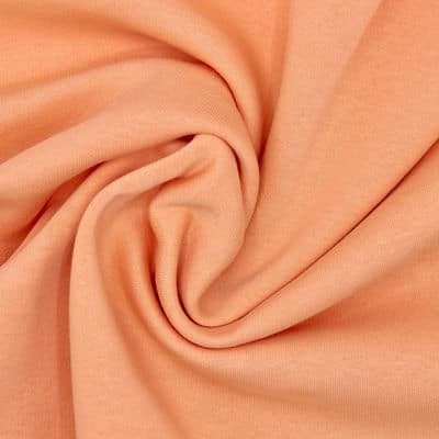  Duffle sweatshirt fabric - salmon-colored