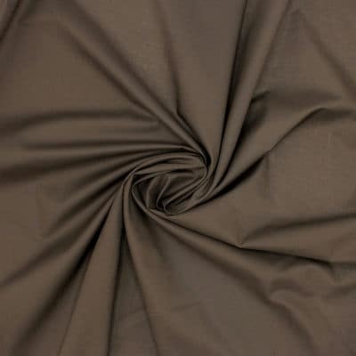 Extensible cotton veil - brown