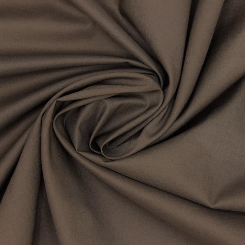 Extensible cotton veil - brown