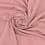 Tissu jersey coton uni - vieux rose