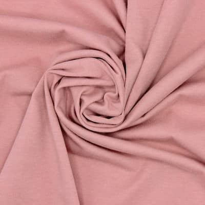 Cotton jersey fabric - plain old pink 