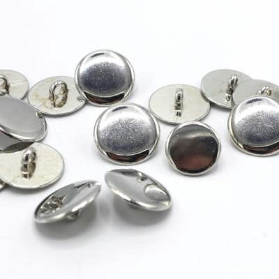 Fantasy button - silver