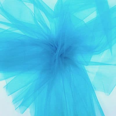 Blue tulle